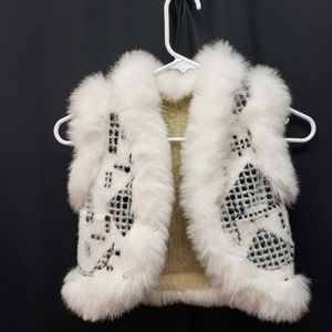 Furry Girls Reversible Vest